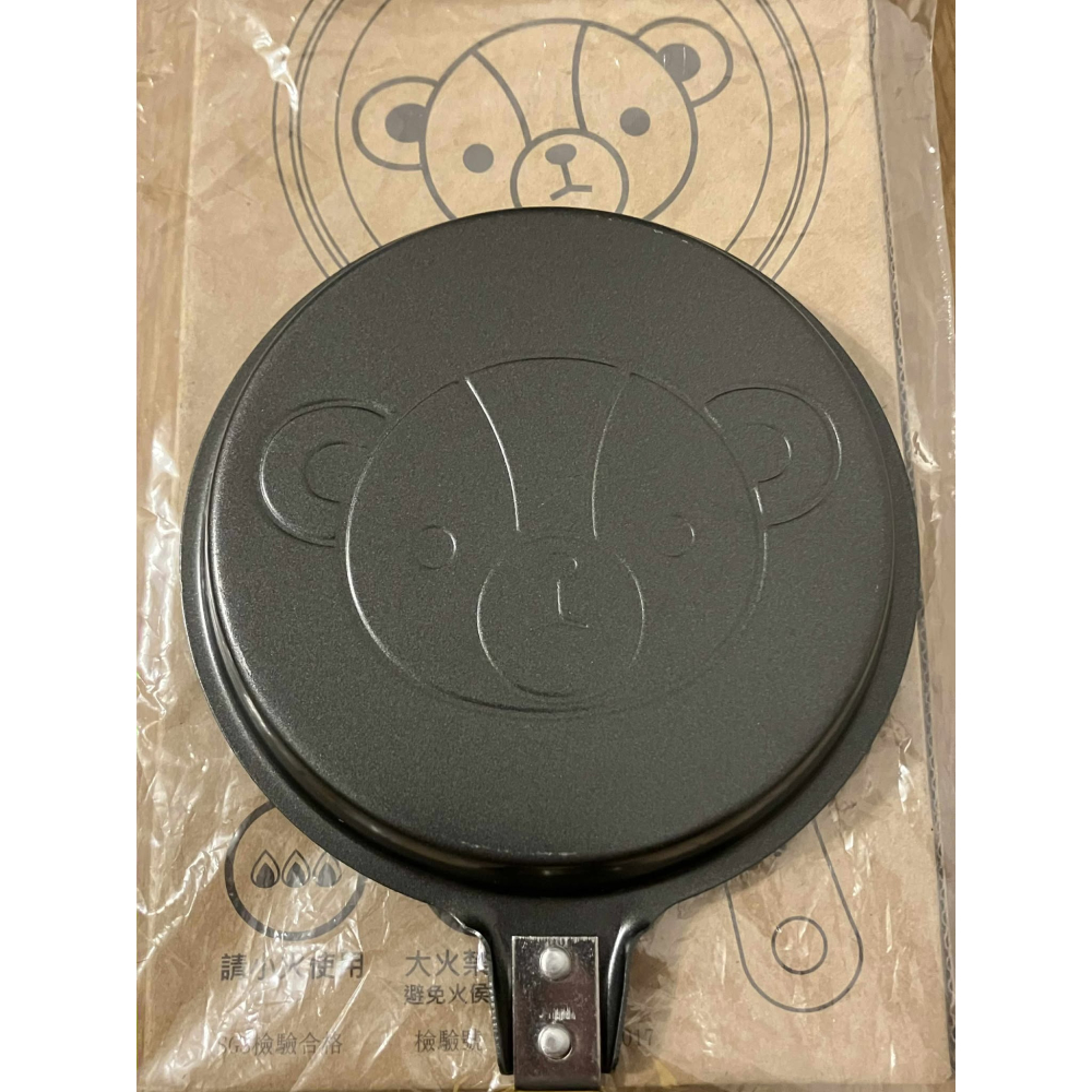 ⋐HJ㍿⋑ 全新現貨 British Bear 英國熊鬆餅平煎鍋-細節圖3