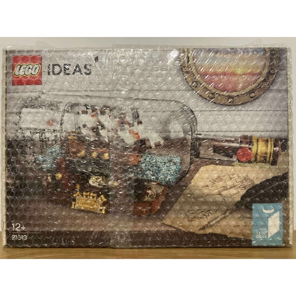 ⋐HJ㍿⋑ 全新現貨 樂高 LEGO 21313 Ideas系列 瓶中船 Ship in a Bottle-細節圖2