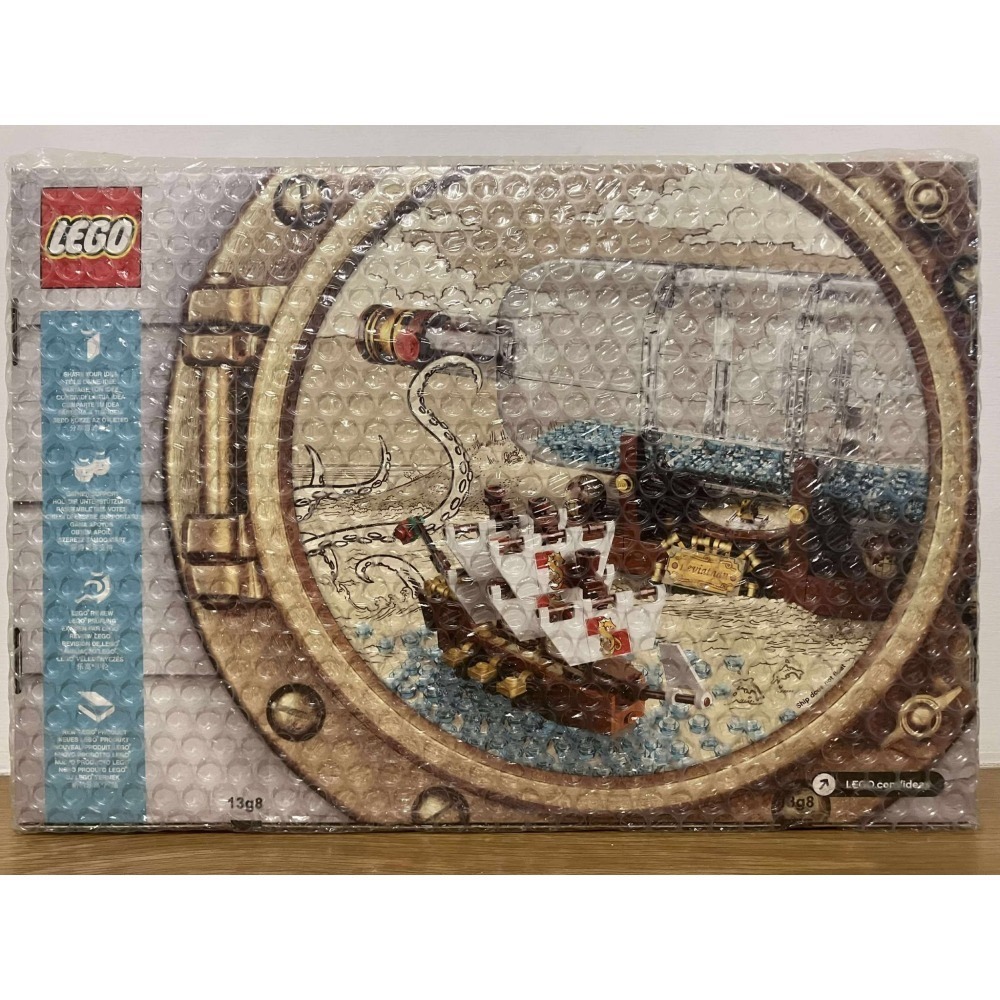⋐HJ㍿⋑ 全新現貨 樂高 LEGO 21313 Ideas系列 瓶中船 Ship in a Bottle-細節圖3