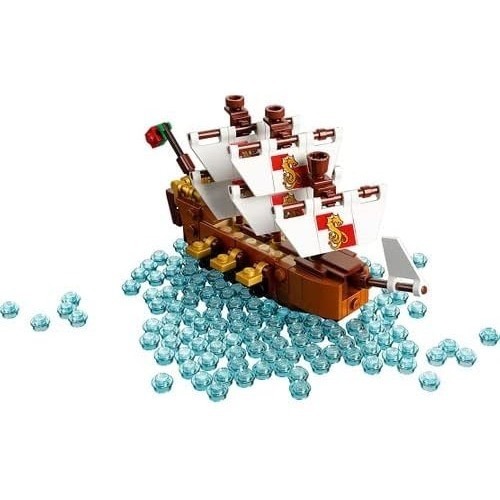 ⋐HJ㍿⋑ 全新現貨 樂高 LEGO 21313 Ideas系列 瓶中船 Ship in a Bottle-細節圖6