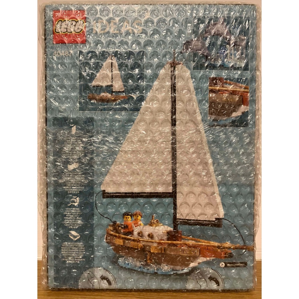 ⋐HJ㍿⋑ 全新現貨 樂高 LEGO 40487 Ideas系列 帆船冒險 Sailboat Adventure-細節圖5