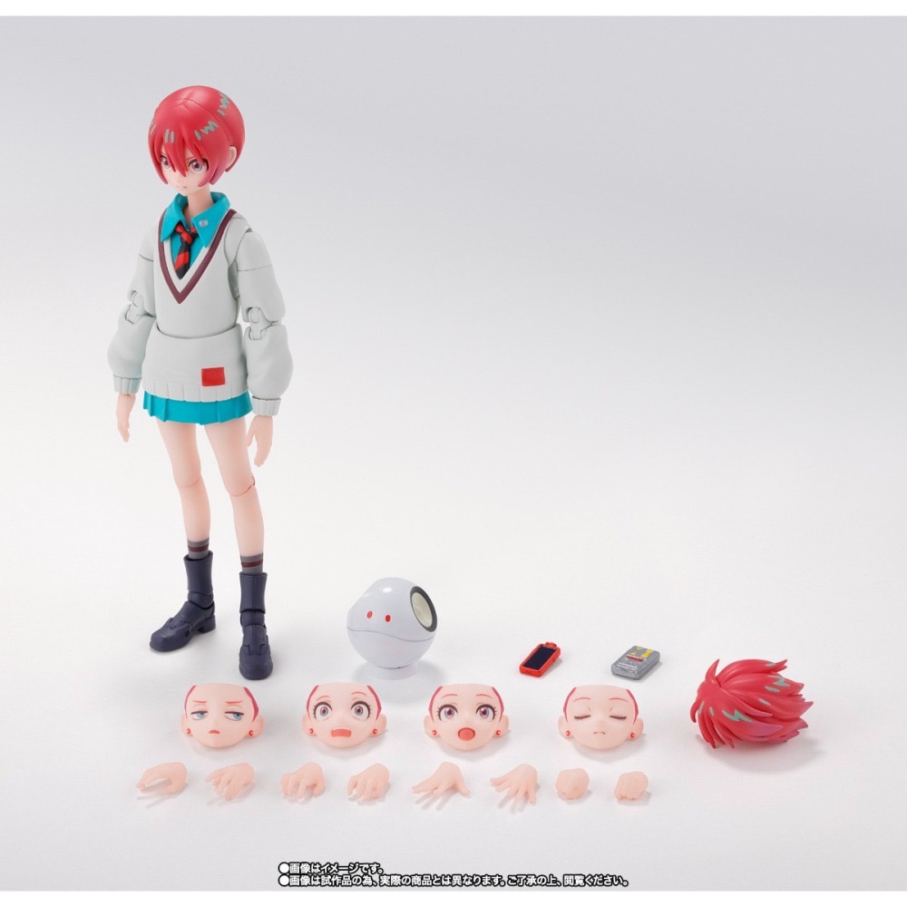 ⋐HJ㍿⋑全新現貨 BANDAI 萬代魂商店 S.H.Figuarts《機動戰士鋼彈GQuuuuuuX》天手讓葉（瑪秋）-細節圖3