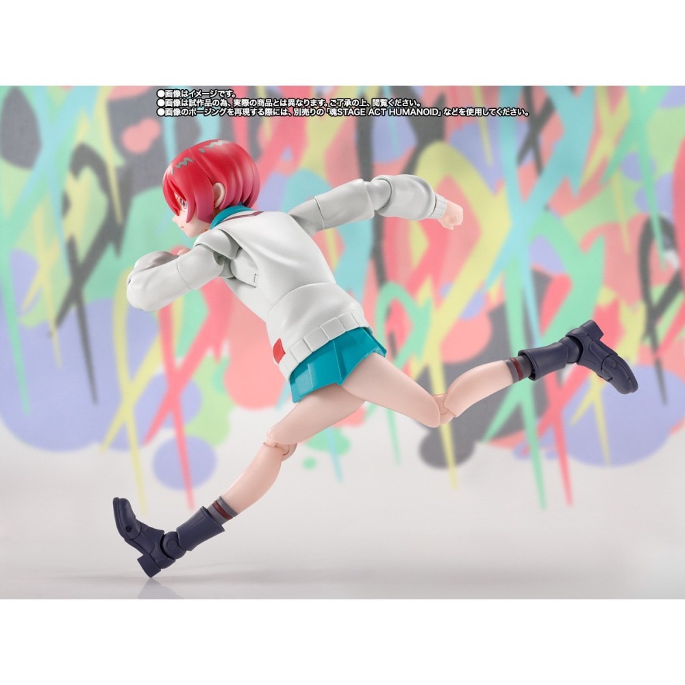 ⋐HJ㍿⋑全新現貨 BANDAI 萬代魂商店 S.H.Figuarts《機動戰士鋼彈GQuuuuuuX》天手讓葉（瑪秋）-細節圖4