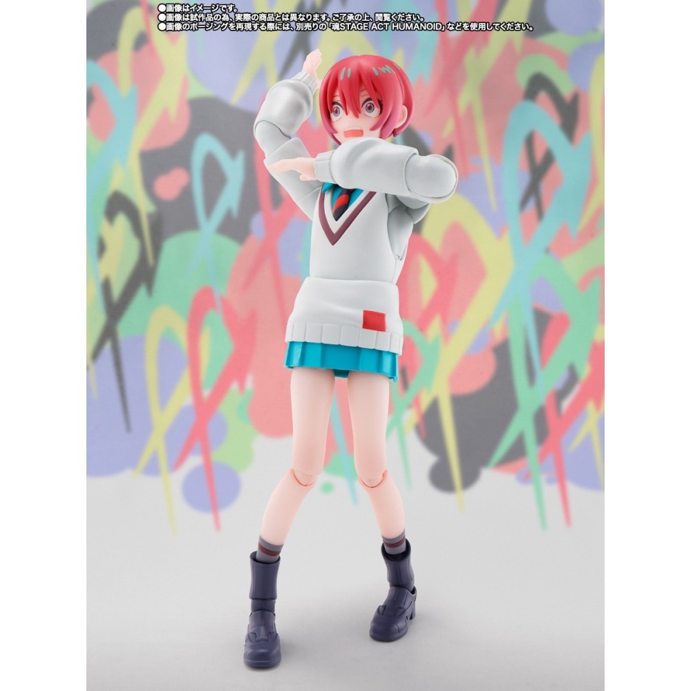 ⋐HJ㍿⋑全新現貨 BANDAI 萬代魂商店 S.H.Figuarts《機動戰士鋼彈GQuuuuuuX》天手讓葉（瑪秋）-細節圖5