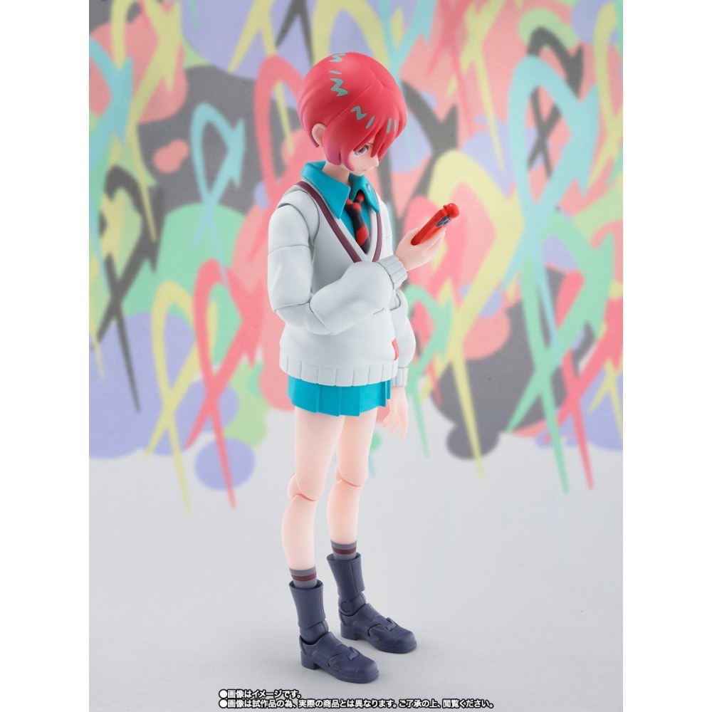 ⋐HJ㍿⋑全新現貨 BANDAI 萬代魂商店 S.H.Figuarts《機動戰士鋼彈GQuuuuuuX》天手讓葉（瑪秋）-細節圖6