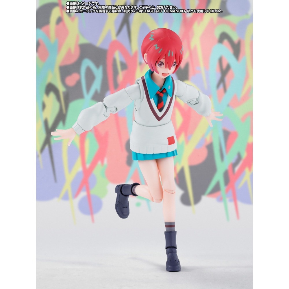 ⋐HJ㍿⋑全新現貨 BANDAI 萬代魂商店 S.H.Figuarts《機動戰士鋼彈GQuuuuuuX》天手讓葉（瑪秋）-細節圖8