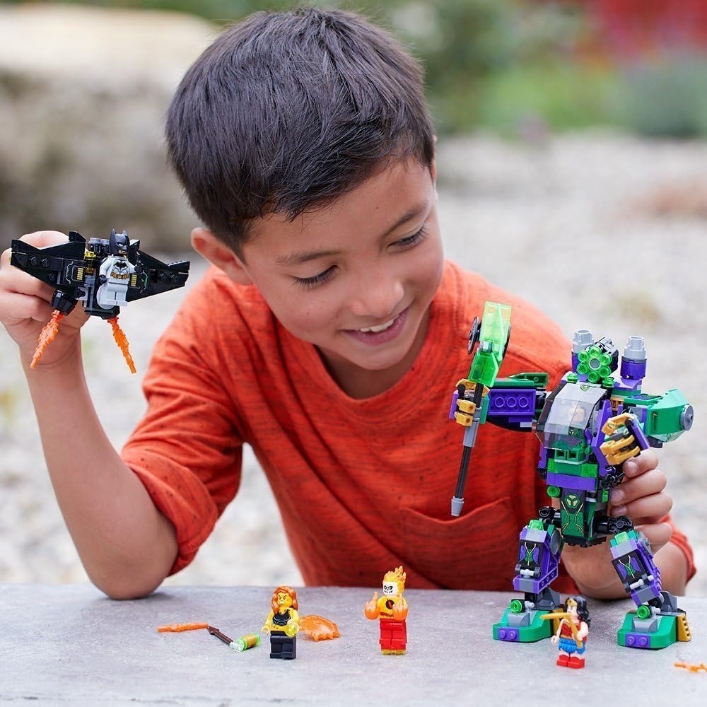 ⋐HJ㍿⋑ 全新現貨 樂高 LEGO 76097 DC 超級英雄系列 萊克斯·盧瑟機甲追緝令 (蝙蝠俠、神力女超人)-細節圖4