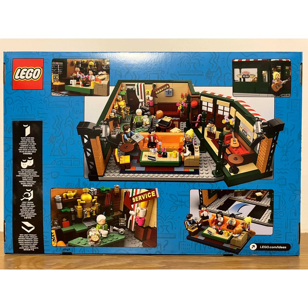 ⋐HJ㍿⋑ 全新現貨 樂高 LEGO 21319 Ideas系列《六人行》中央公園咖啡館 Central Perk-細節圖2