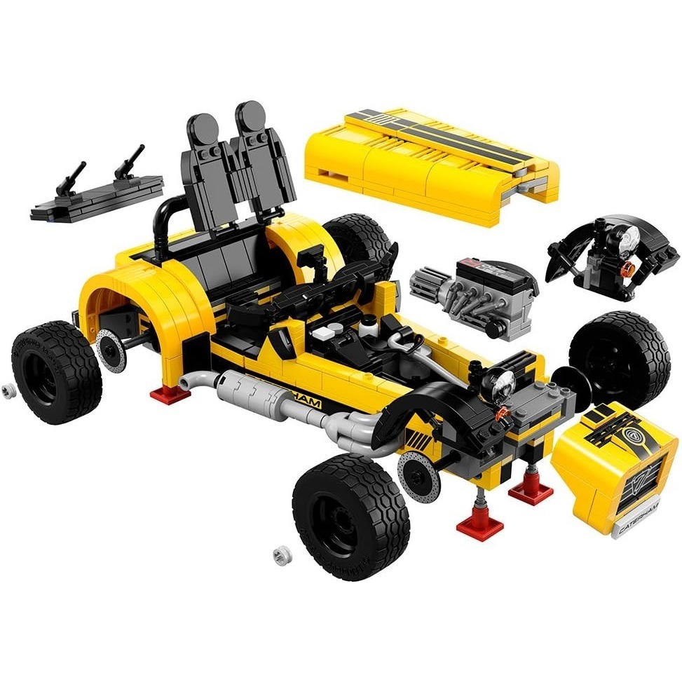 ⋐HJ㍿⋑ 全新現貨 樂高 LEGO 21307 Ideas系列 卡特漢姆跑車 Caterham Seven 620R-細節圖4