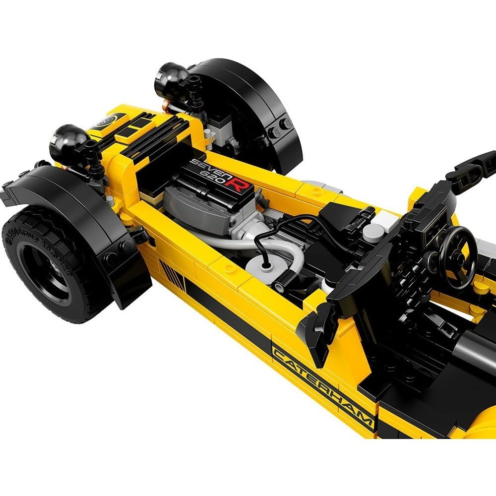 ⋐HJ㍿⋑ 全新現貨 樂高 LEGO 21307 Ideas系列 卡特漢姆跑車 Caterham Seven 620R-細節圖5