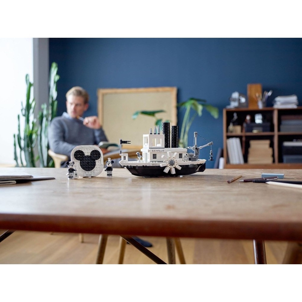 ⋐HJ㍿⋑ 全新現貨 樂高 LEGO 21317 Ideas系列 Disney 迪士尼 米奇 米妮 汽船威利號-細節圖9