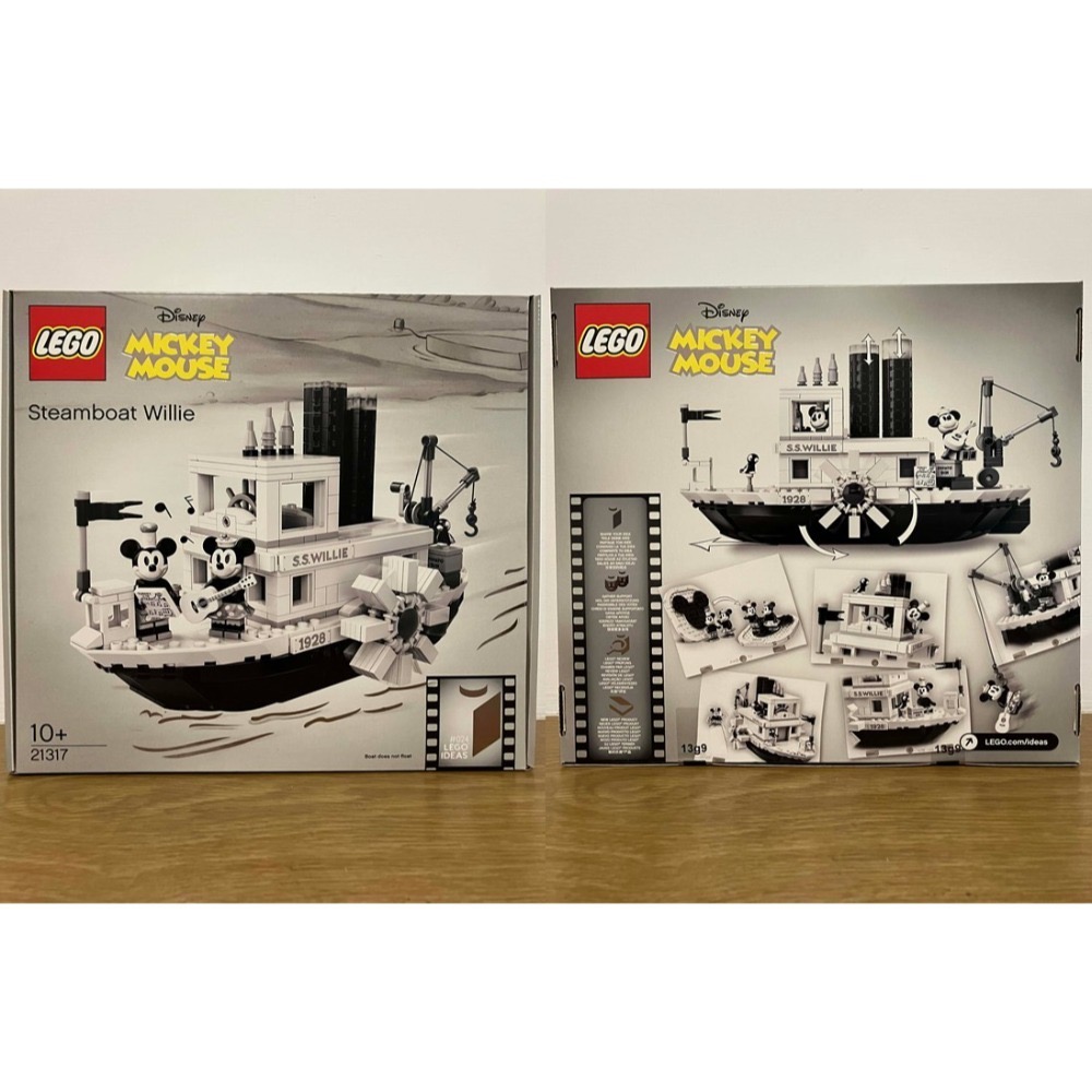⋐HJ㍿⋑ 全新現貨 樂高 LEGO 21317 Ideas系列 Disney 迪士尼 米奇 米妮 汽船威利號-規格圖9