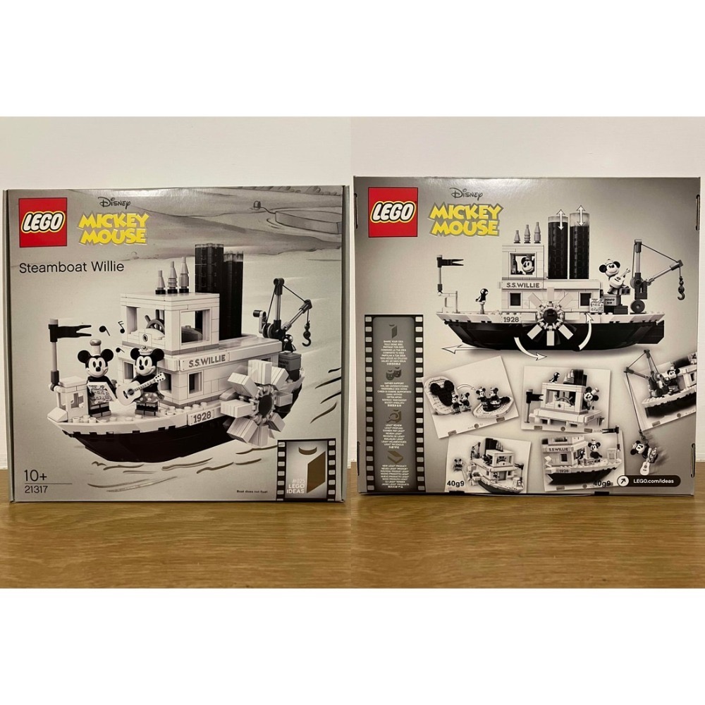 ⋐HJ㍿⋑ 全新現貨 樂高 LEGO 21317 Ideas系列 Disney 迪士尼 米奇 米妮 汽船威利號-規格圖9