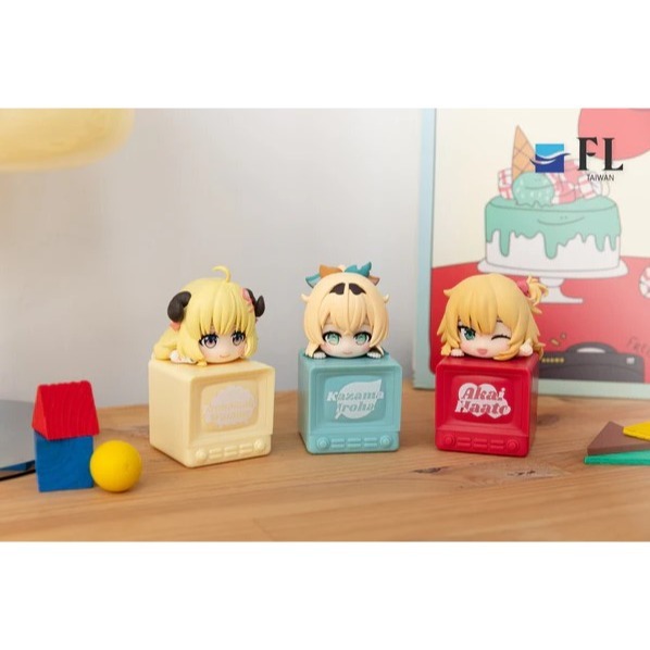 ⋐HJ㍿⋑ 全新現貨【附特典】hololive / FURYU Q版趴掛公仔 Vol.2 赤井心 角卷綿芽 風真伊呂波-細節圖4