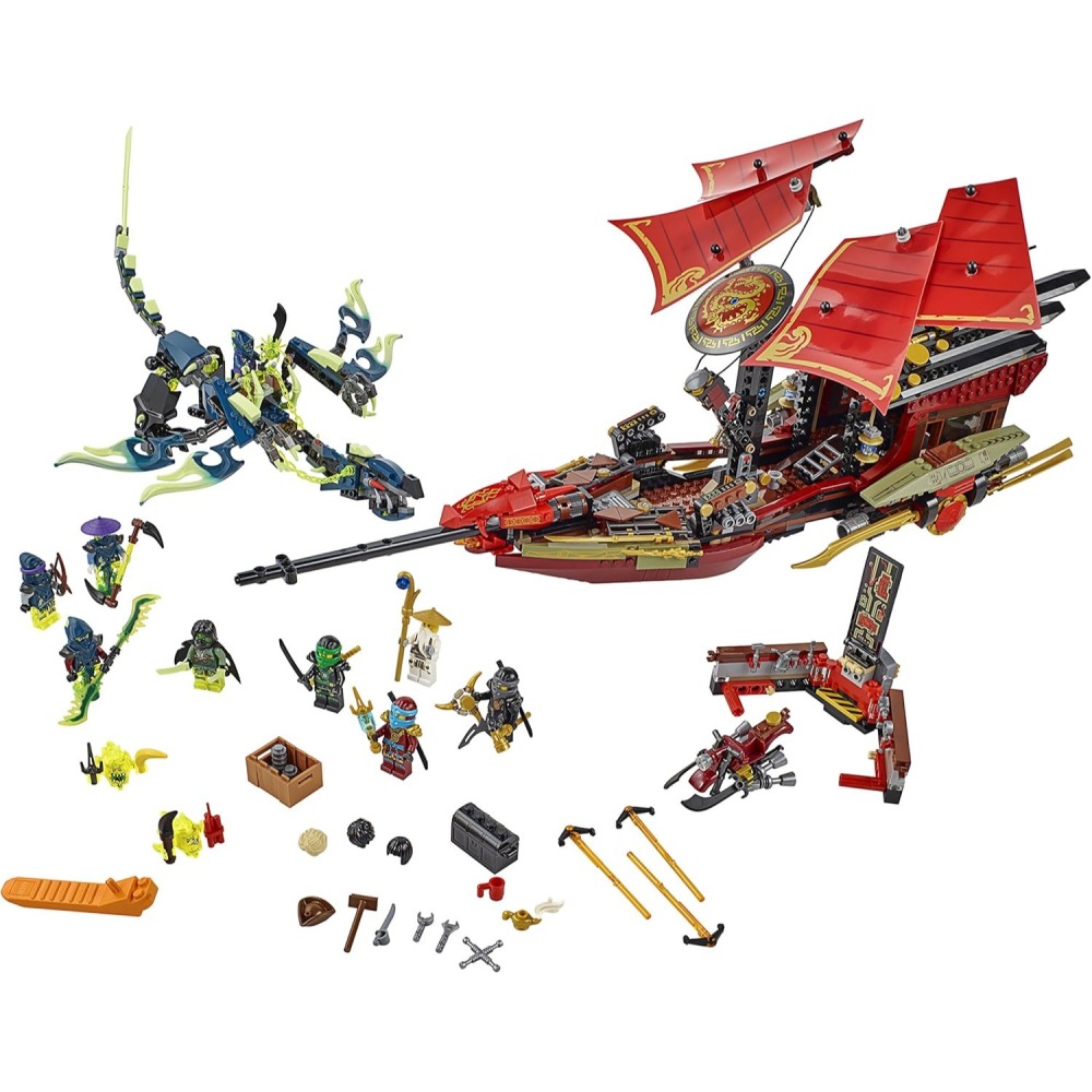 ⋐HJ㍿⋑ 全新現貨 樂高 LEGO 70738 NINJAGO 旋風忍者系列 使命號之最終決戰-細節圖4