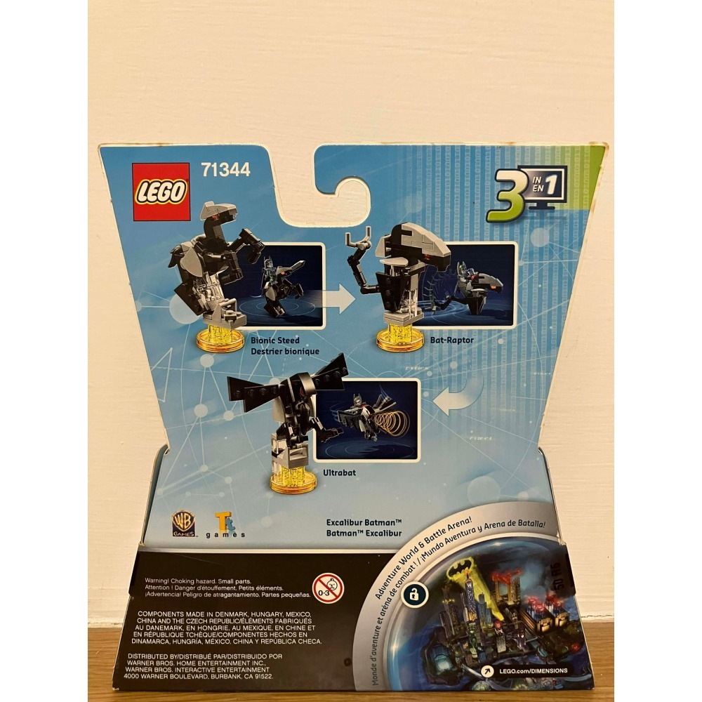 ⋐HJ㍿⋑ 全新現貨 樂高 LEGO 71344 Dimensions次元系列 Batman Movie 聖劍蝙蝠俠-細節圖2