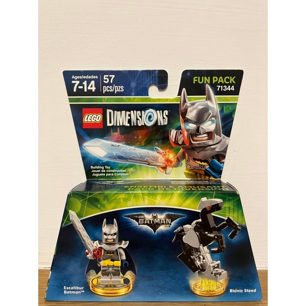 ⋐HJ㍿⋑ 全新現貨 樂高 LEGO 71344 Dimensions次元系列 Batman Movie 聖劍蝙蝠俠-細節圖2