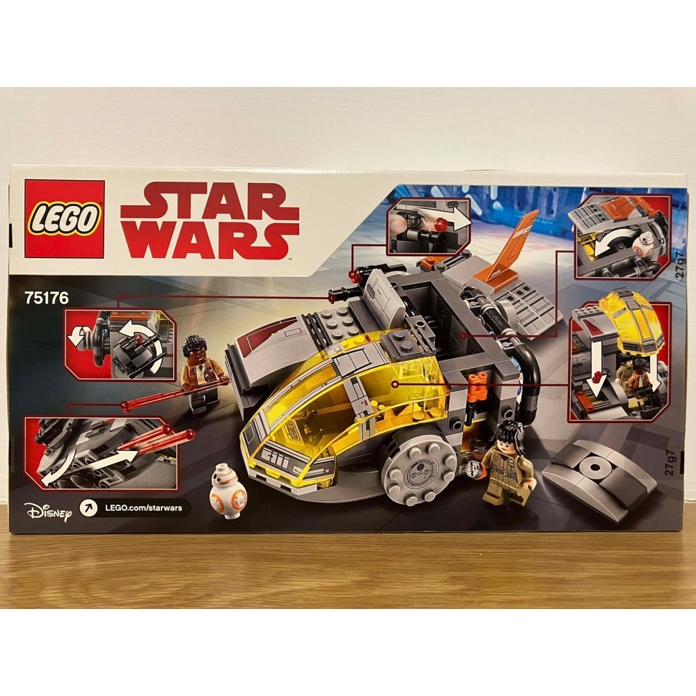 ⋐HJ㍿⋑ 全新現貨 樂高 LEGO 75176 Star Wars 星際大戰系列 反抗軍的運輸艙 BB-8-細節圖2