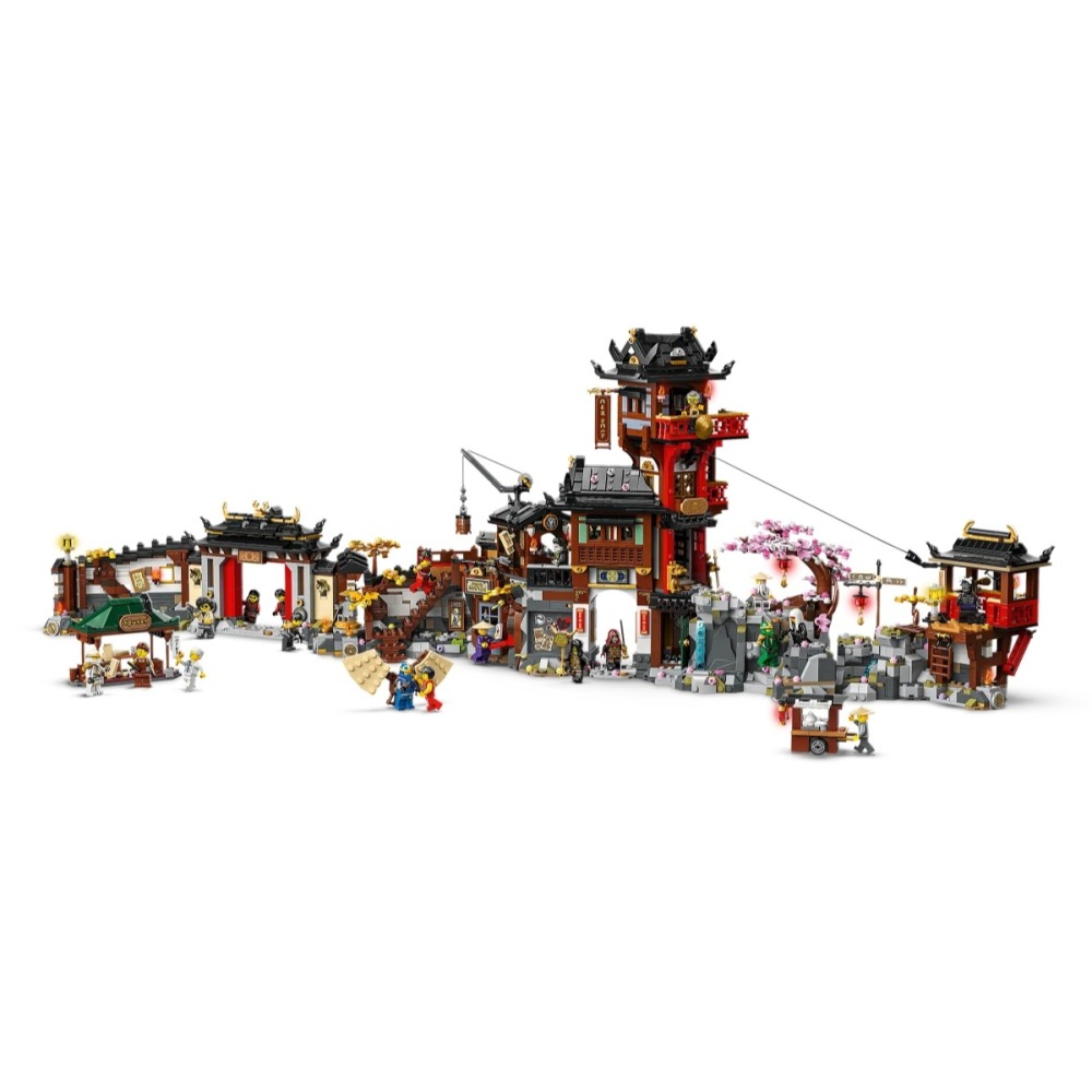⋐HJ㍿⋑ 全新現貨 樂高 LEGO 71861 NINJAGO 旋風忍者系列 老城區 15 週年紀念版-細節圖5