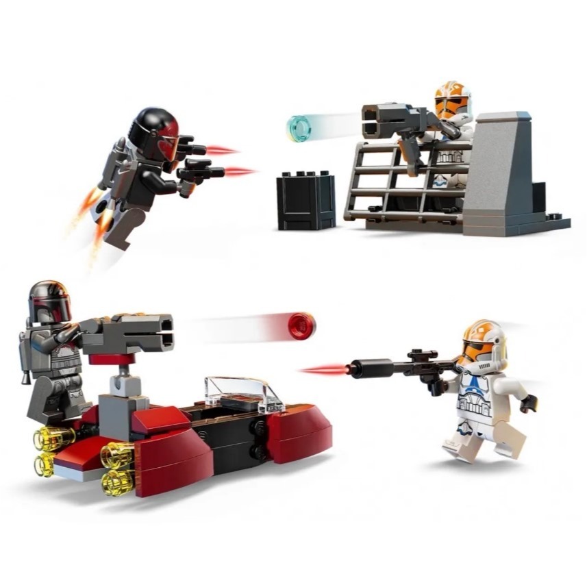 ⋐HJ㍿⋑ 全新現貨 樂高 LEGO 75449 Star Wars 星際大戰系列 曼達洛圍攻戰戰鬥組-細節圖5