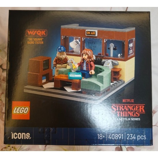 ⋐HJ㍿⋑ 全新現貨 樂高 LEGO 40891 Icons系列 怪奇物語：WSQK廣播電台-細節圖2