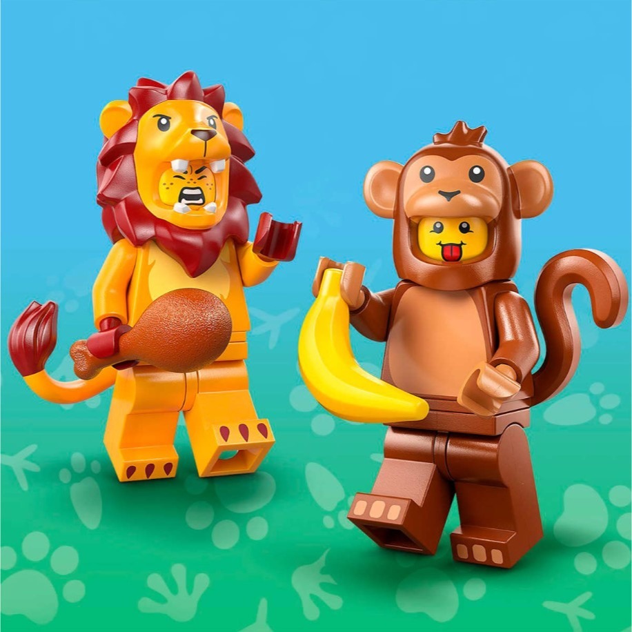 ⋐HJ㍿⋑ 全新現貨 樂高 LEGO 71051 Minifigures 人偶抽抽包 第28代 動物 全套12款-細節圖4