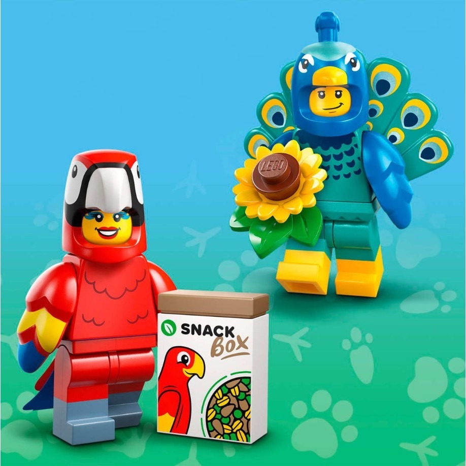 ⋐HJ㍿⋑ 全新現貨 樂高 LEGO 71051 Minifigures 人偶抽抽包 第28代 動物 全套12款-細節圖7