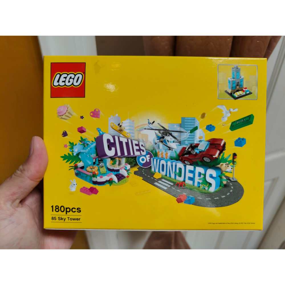 ⋐HJ㍿⋑ 全新現貨 樂高 LEGO 滿額禮 台灣經典建築系列：高雄85大樓、台南赤崁樓-細節圖4