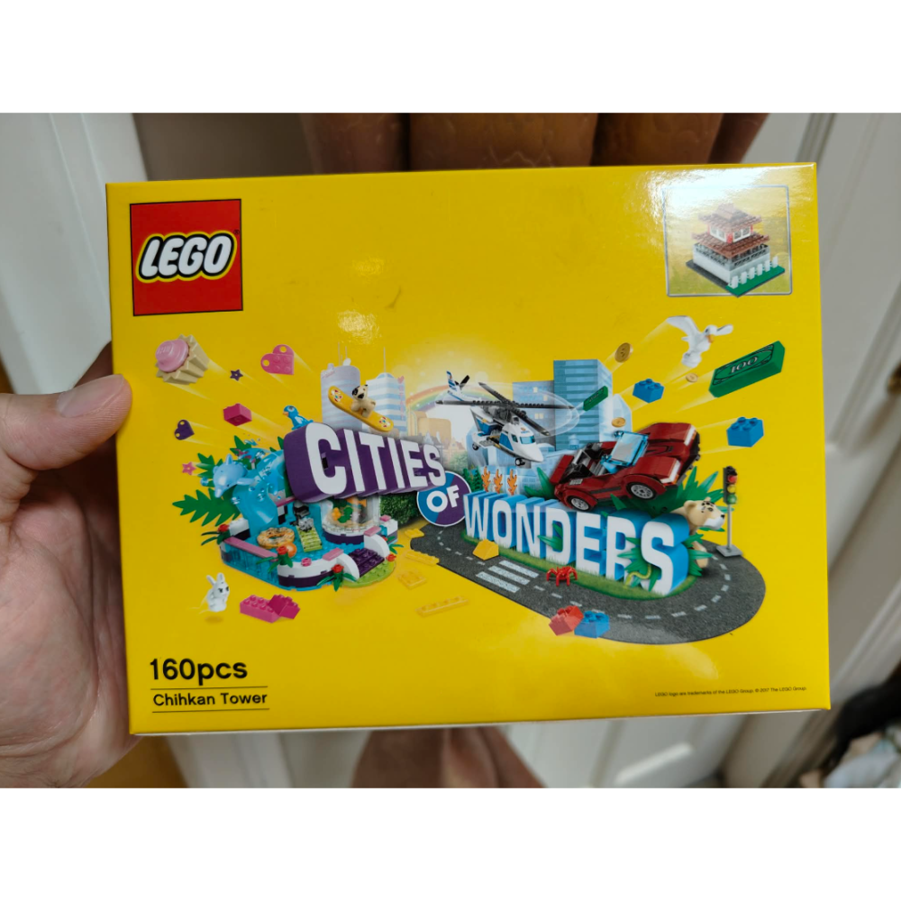 ⋐HJ㍿⋑ 全新現貨 樂高 LEGO 滿額禮 台灣經典建築系列：高雄85大樓、台南赤崁樓-細節圖5