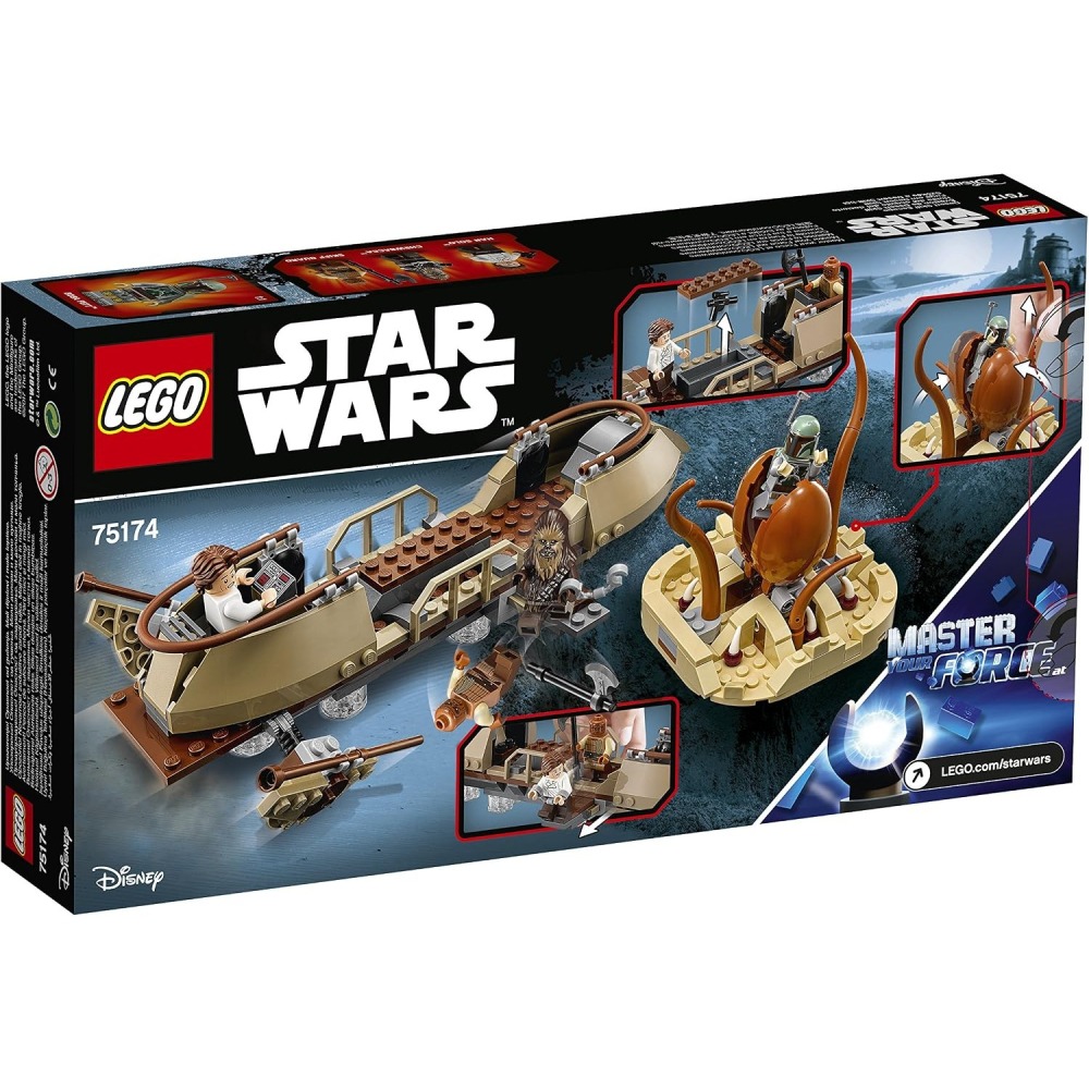 ⋐HJ㍿⋑ 全新現貨 樂高 LEGO 75174 Star Wars 星際大戰系列 沙漠飛艇大逃亡 波巴菲特-細節圖2