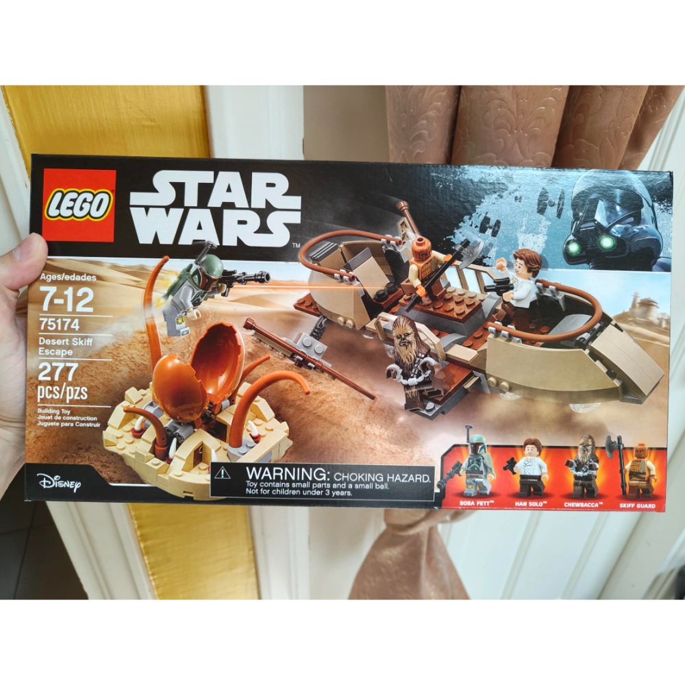 ⋐HJ㍿⋑ 全新現貨 樂高 LEGO 75174 Star Wars 星際大戰系列 沙漠飛艇大逃亡 波巴菲特-細節圖3