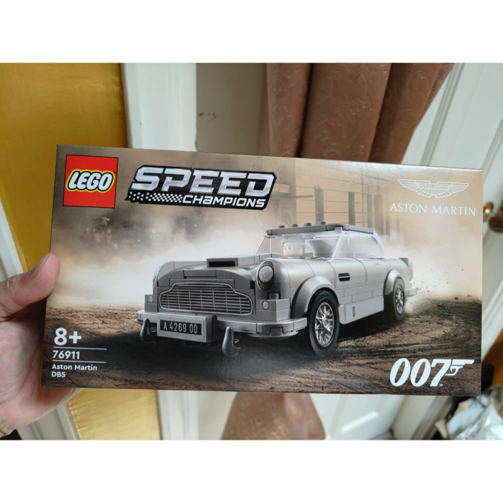 ⋐HJ㍿⋑ 全新現貨 樂高 LEGO 76911 SPEED 極速賽車系列 007 奧斯頓馬丁DB5-細節圖2
