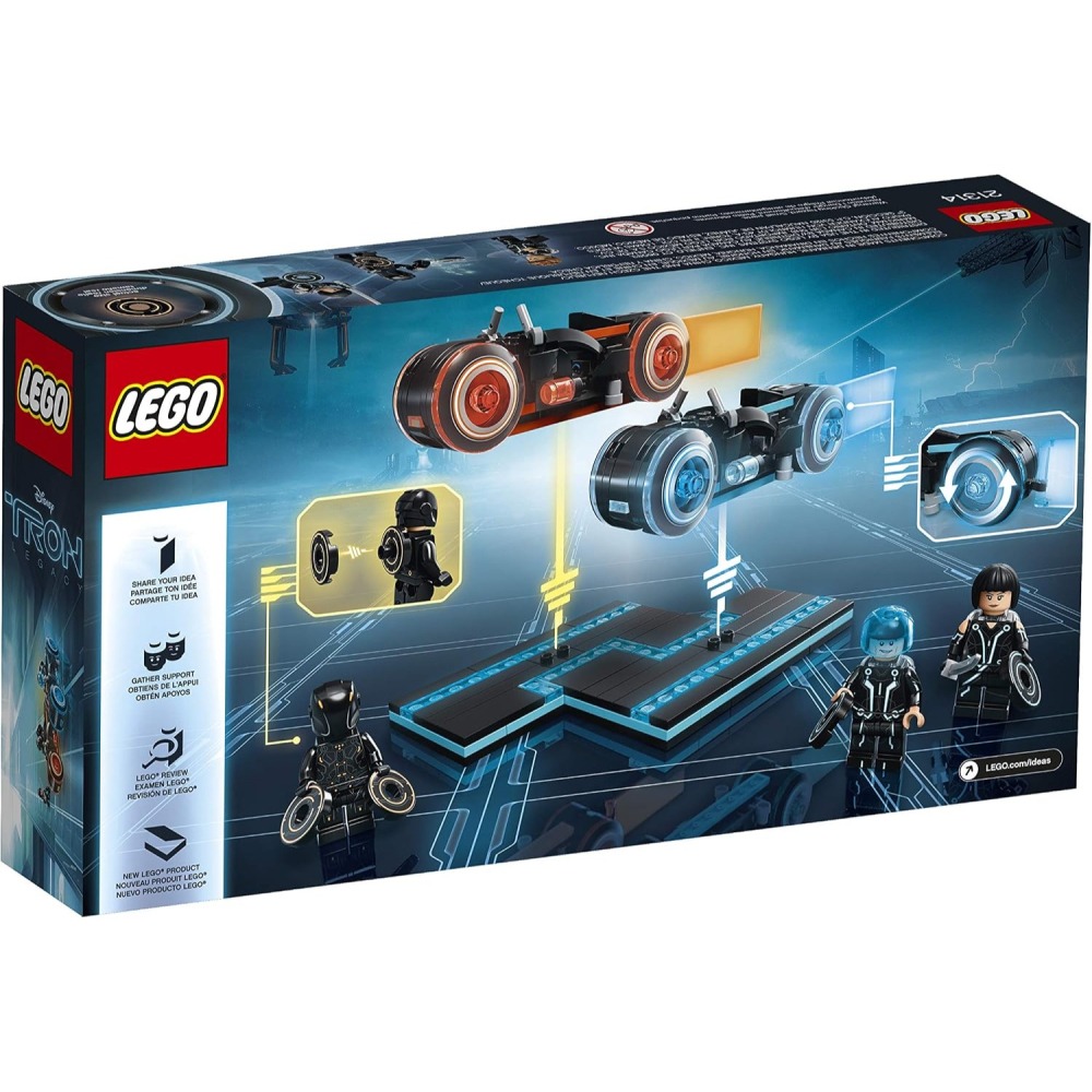 ⋐HJ㍿⋑ 全新現貨 樂高 LEGO 21314 Ideas系列 創：光速戰記 Tron Legacy-細節圖2