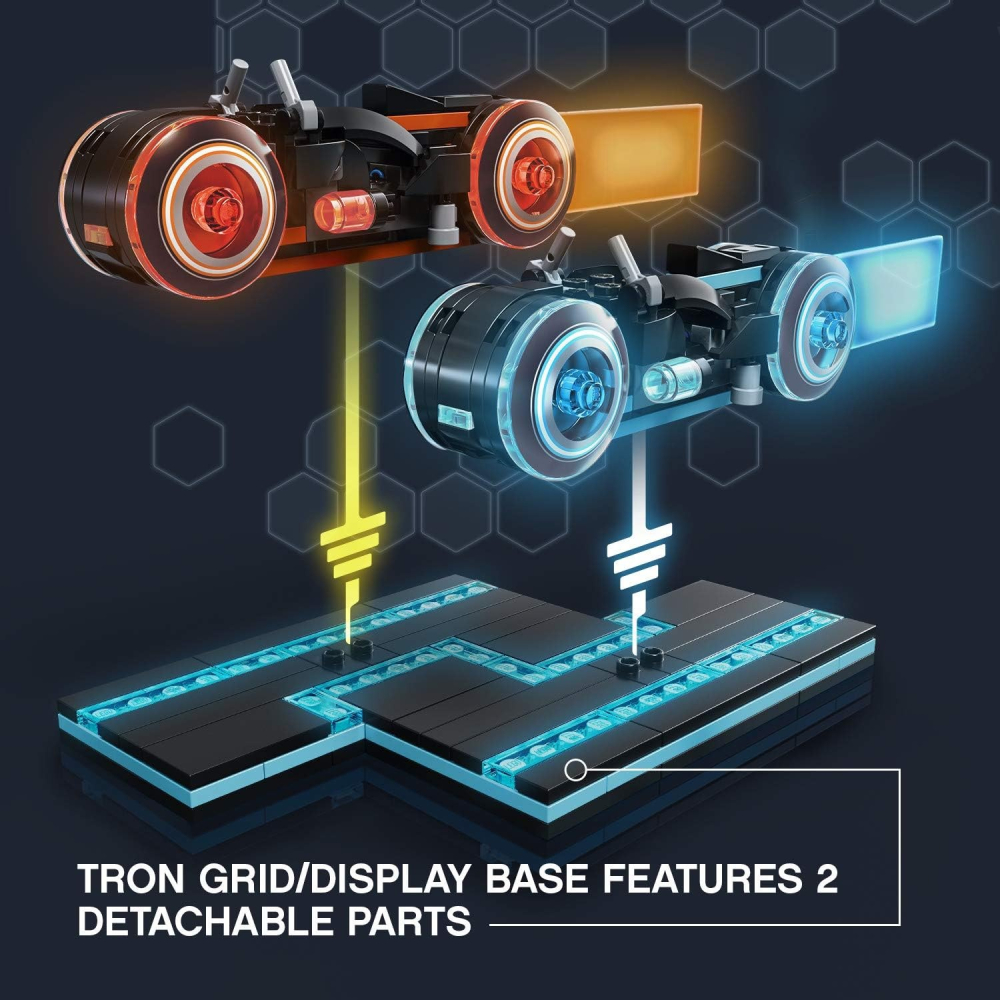 ⋐HJ㍿⋑ 全新現貨 樂高 LEGO 21314 Ideas系列 創：光速戰記 Tron Legacy-細節圖5