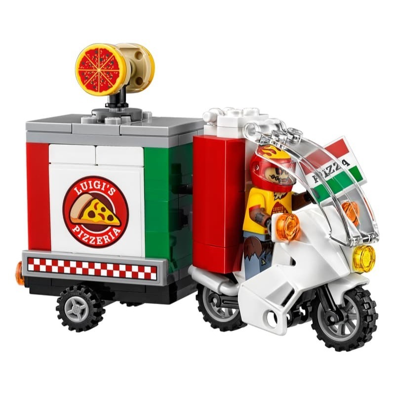 ⋐HJ㍿⋑ 全新現貨 樂高 LEGO 70910 BATMAN MOVIE 樂高蝙蝠俠電影 稻草人披薩機車-細節圖4