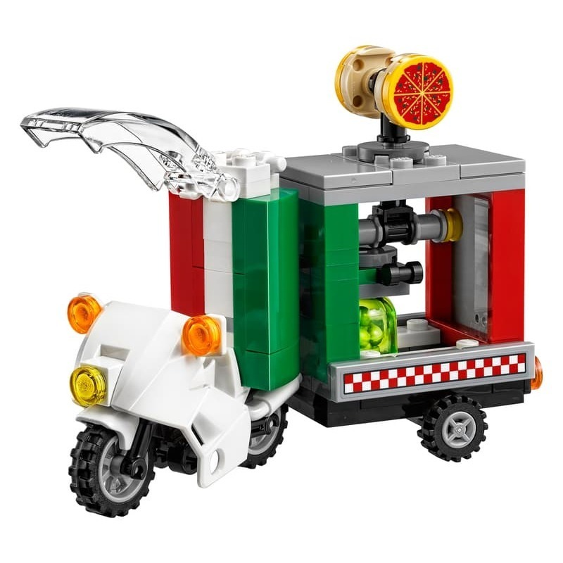 ⋐HJ㍿⋑ 全新現貨 樂高 LEGO 70910 BATMAN MOVIE 樂高蝙蝠俠電影 稻草人披薩機車-細節圖5