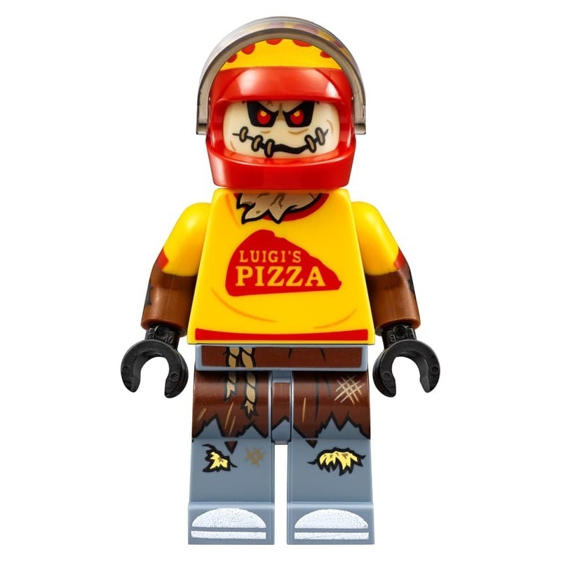 ⋐HJ㍿⋑ 全新現貨 樂高 LEGO 70910 BATMAN MOVIE 樂高蝙蝠俠電影 稻草人披薩機車-細節圖8