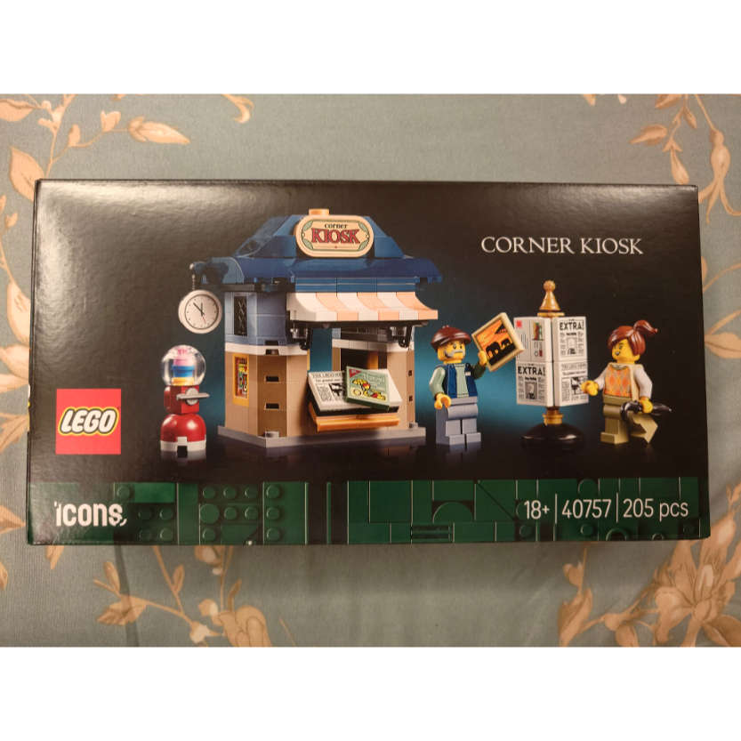 ⋐HJ㍿⋑ 全新現貨 樂高 LEGO 40757 Icons系列 街角報亭 Corner Kiosk-細節圖3