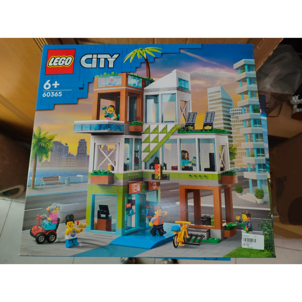 ⋐HJ㍿⋑ 全新現貨 樂高 LEGO 60365 CITY 城市系列 公寓大樓 Apartment Building-細節圖2