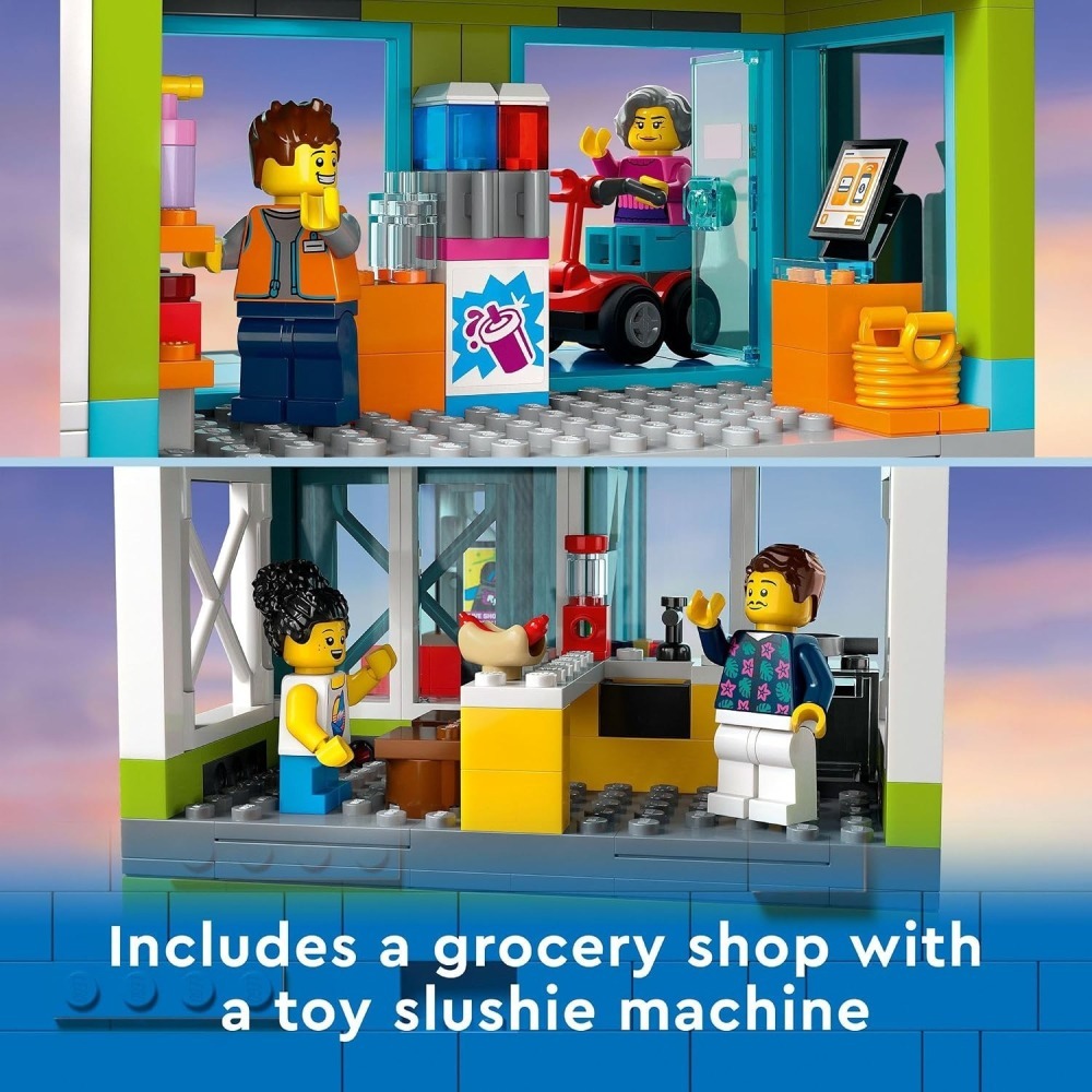 ⋐HJ㍿⋑ 全新現貨 樂高 LEGO 60365 CITY 城市系列 公寓大樓 Apartment Building-細節圖7