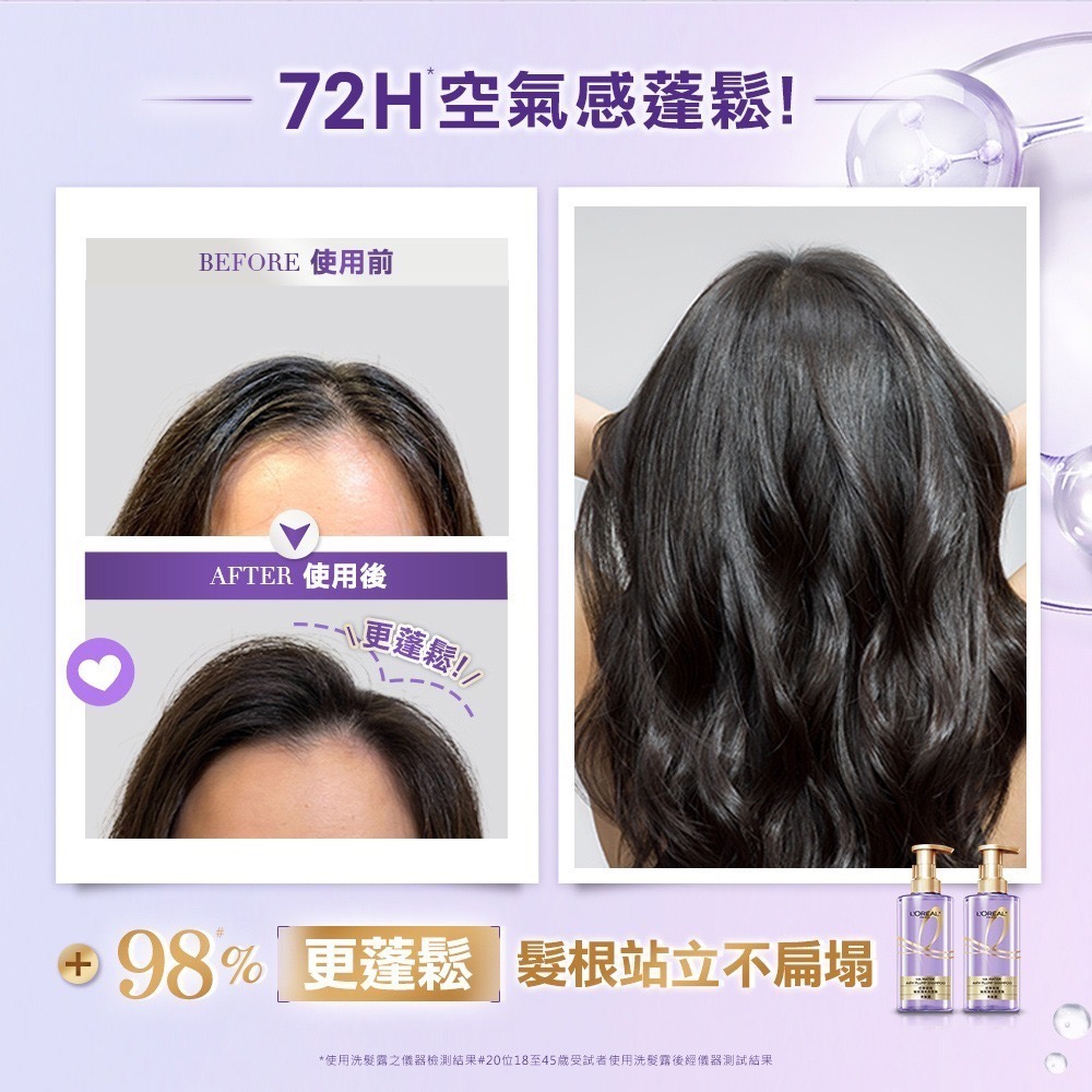 巴黎萊雅-洗髮精(大+小)組合-細節圖2