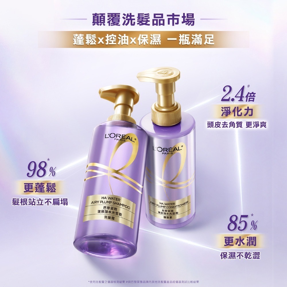 巴黎萊雅-洗髮精(大+小)組合-細節圖3
