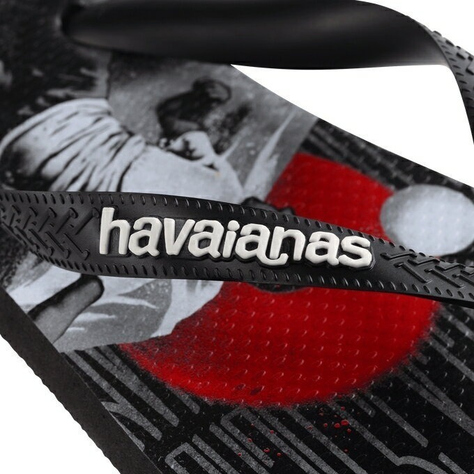 havaianas 哈瓦士 巴西人字拖 男款 Top Times Corintians 黑哥林多人足球 涼鞋 拖鞋-細節圖3