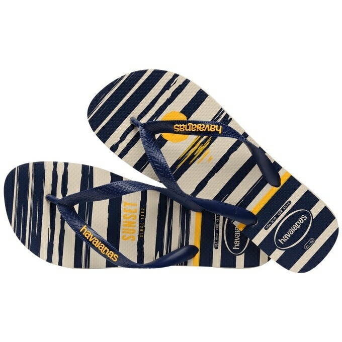 havaianas 哈瓦士 巴西人字拖 男款 Top nautical 條紋夕陽 涼鞋 拖鞋 夾腳拖 海灘鞋＊db小舖＊-細節圖2