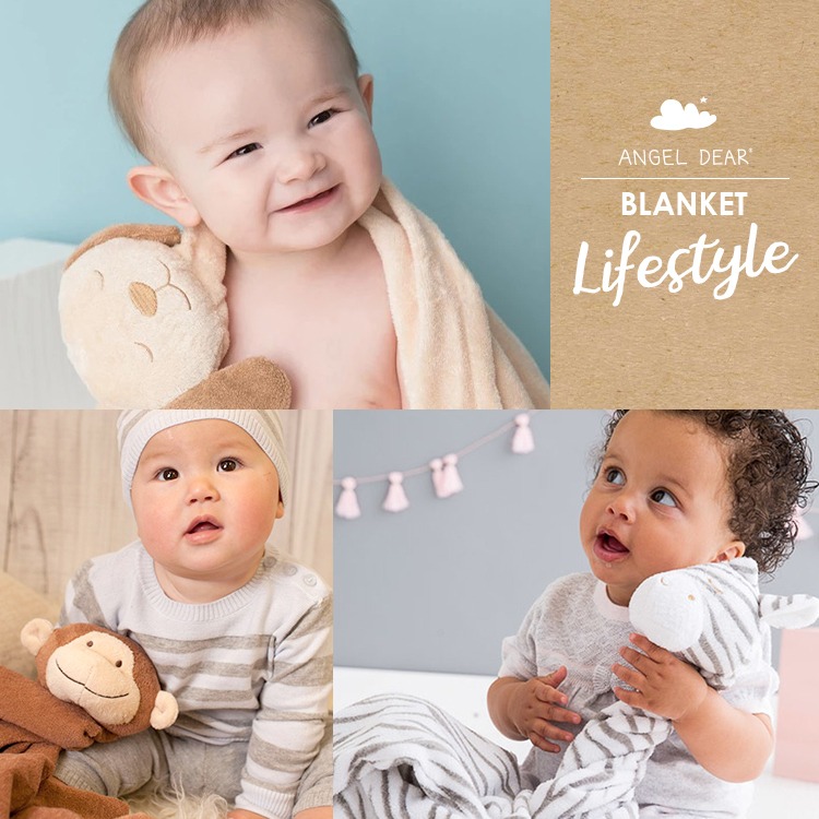 美國 ANGEL DEAR 安撫毛毯 (小乳牛) 命定大被被＊恩恩選物＊-細節圖5