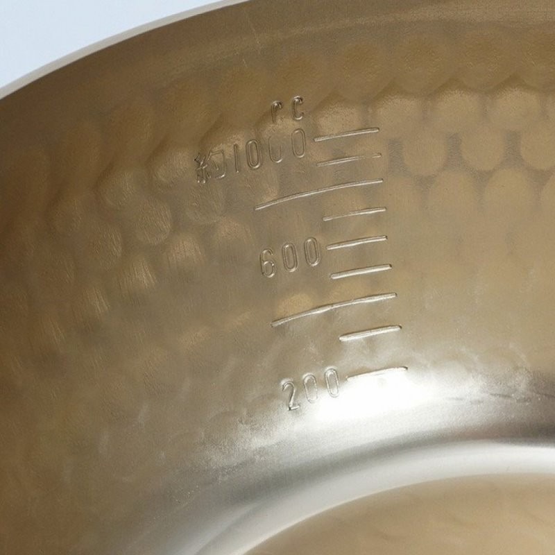 日本製 北陸 HOKUA 小伝具 錘目紋金色雪平鍋 18cm 湯鍋 牛奶鍋 單柄鍋＊db小舖＊-細節圖7