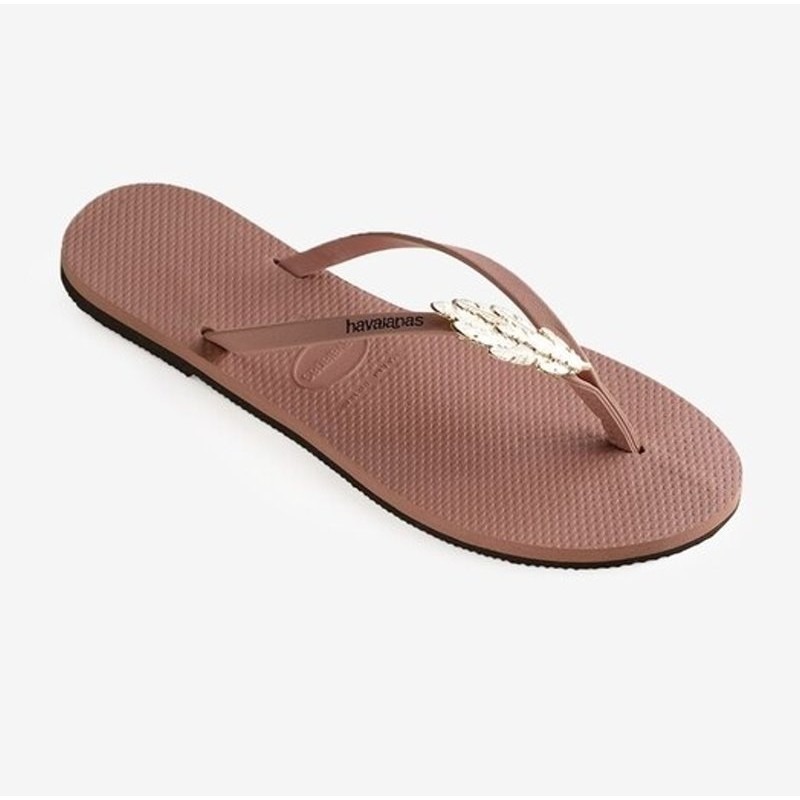 havaianas 哈瓦士 巴西人字拖 女款 You premium 羽毛粉 涼鞋 拖鞋 夾腳拖 海灘鞋＊db小舖＊-細節圖3