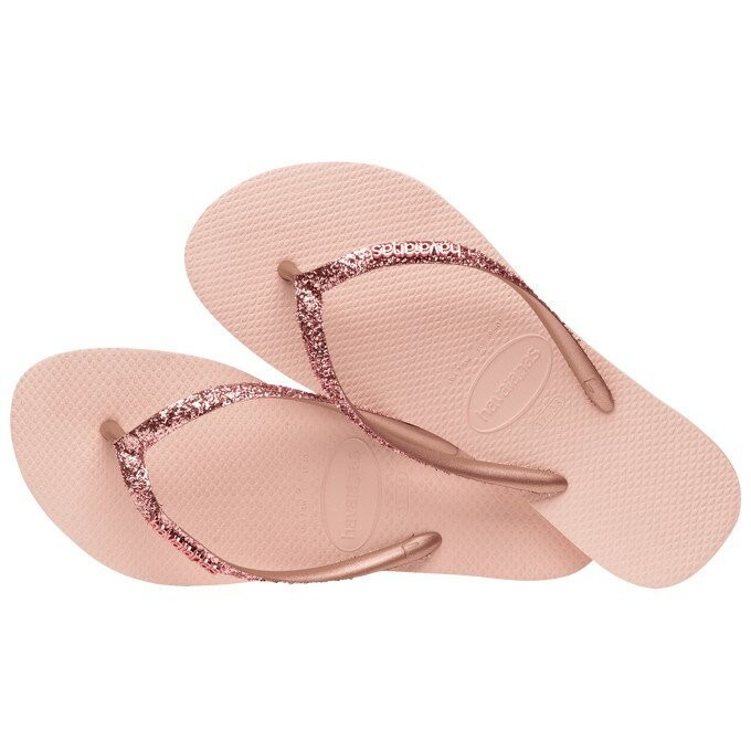 havaianas 哈瓦士 巴西人字拖 女款 Slim Glitter II 金蔥粉 拖鞋 夾腳拖 海灘鞋＊db小舖＊-細節圖2