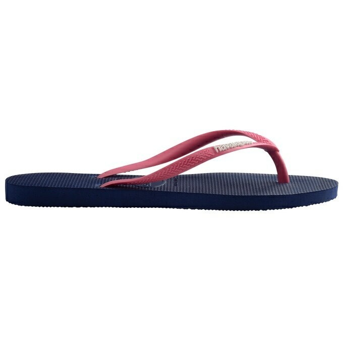 havaianas 哈瓦士 巴西人字拖 女款 Slim logo popup 藍底粉帶 涼鞋 拖鞋 夾腳拖 海灘鞋-細節圖5