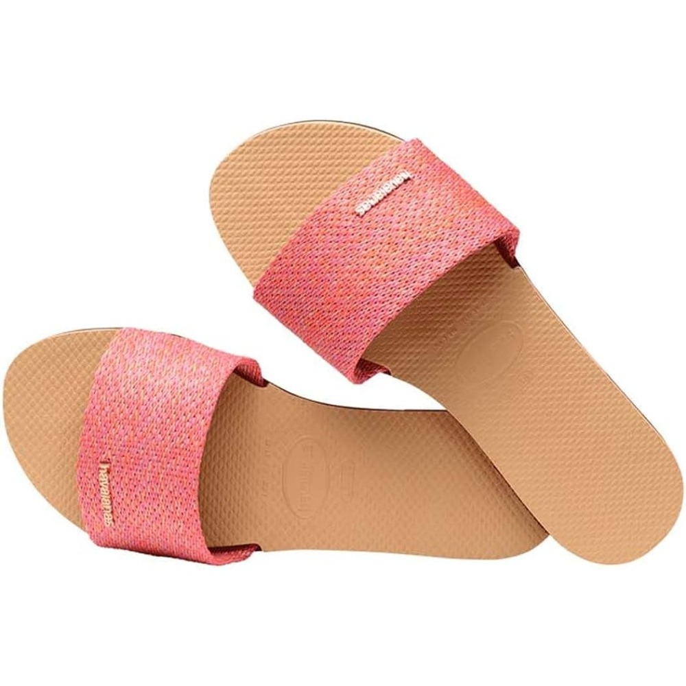 havaianas 哈瓦士 巴西人字拖 女款 You Malta 粉 涼鞋 拖鞋 夾腳拖 海灘鞋＊db小舖＊-細節圖2